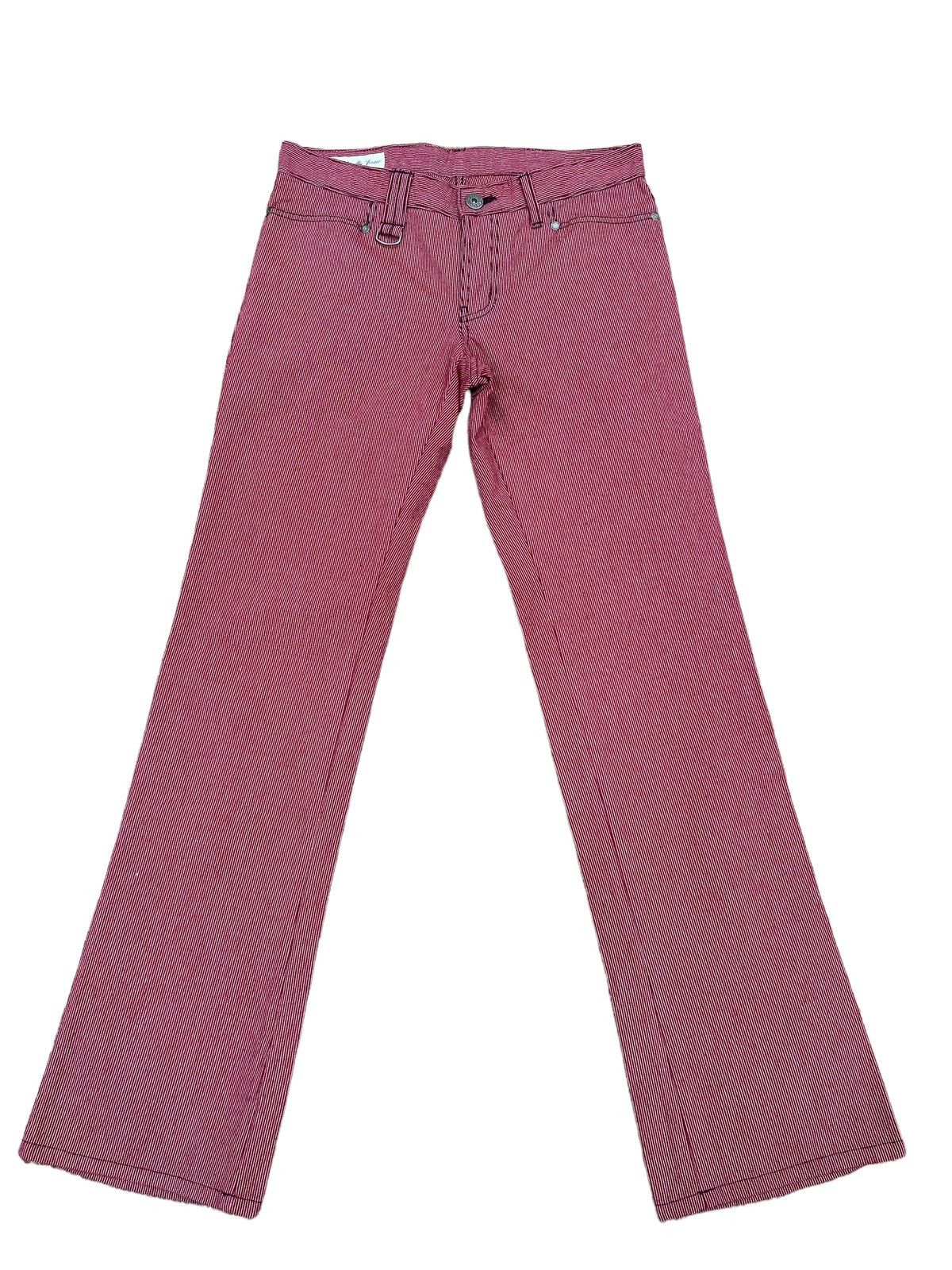 Deadly Jester Japan Wabash Striped Jeans Flare Pant