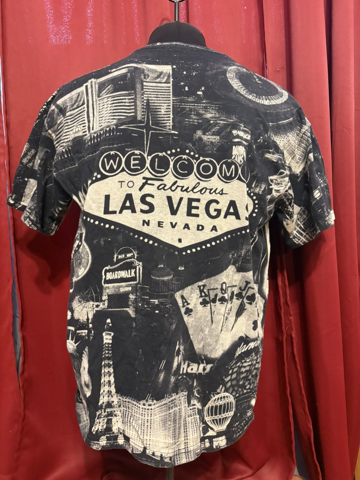 Vintage Vintage Las Vegas Strip Tshirt 90’s All Over Print Size US L / EU 52-54 / 3 - 2 Thumbnail