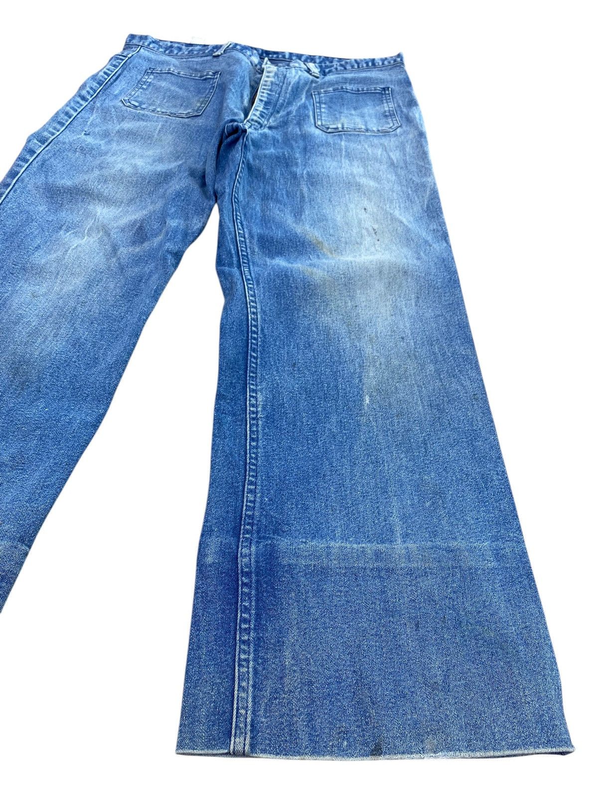 Japanese Brand Japanese Brand Bush Pant Style Loose Jeans Size US 33 - 8 Thumbnail