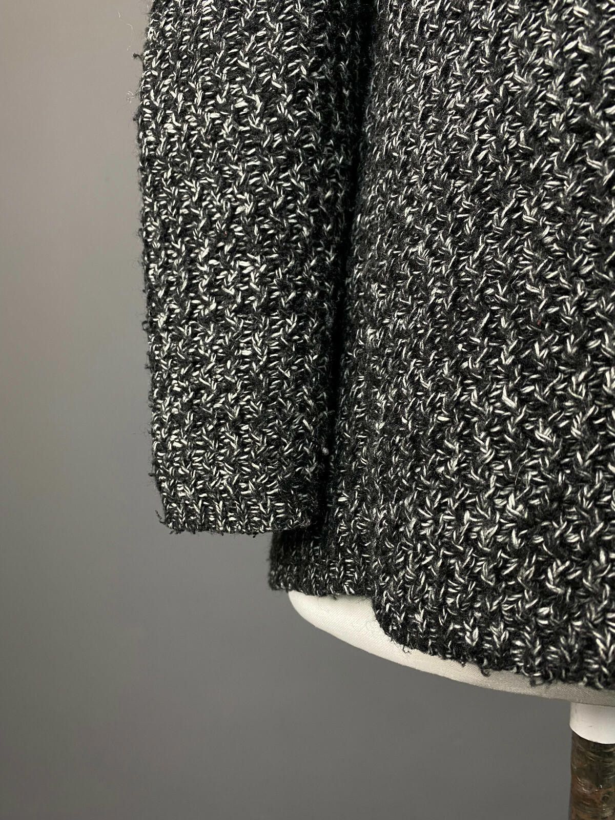 Woolrich Woolen Mills Ladies Woolrich Gray Wool Open Front Cardigan Sweater Size M / US 6-8 / IT 42-44 - 7 Thumbnail