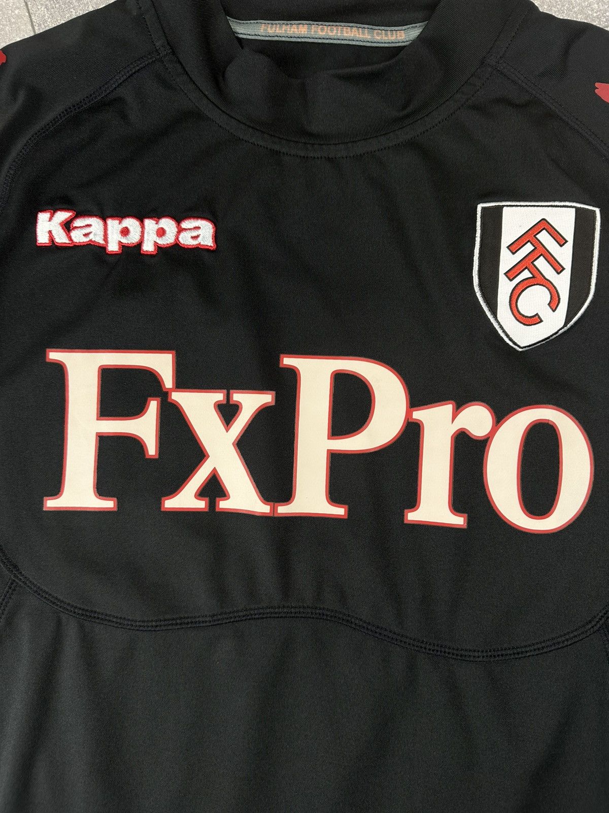 Kappa Kappa Fulham 2011/12 Away Soccer Football Jersey #21 Frei Size US S / EU 44-46 / 1 - 4 Thumbnail