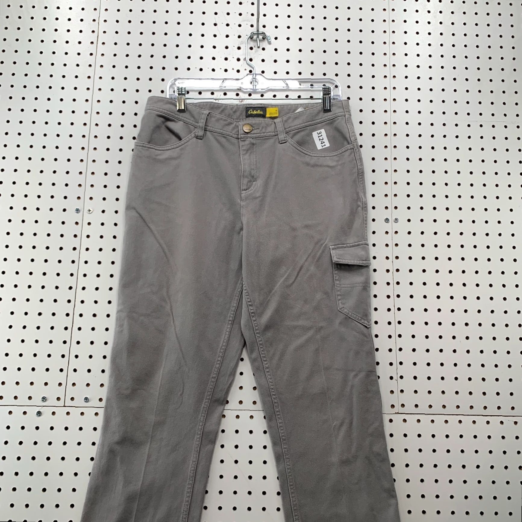 Vintage VINTAGE Cabela's Cargo Canvas Carpenter Pants Womens Size 10 Gray 32x31 Workwear Size 32" / US 10 / IT 46 - 6 Thumbnail