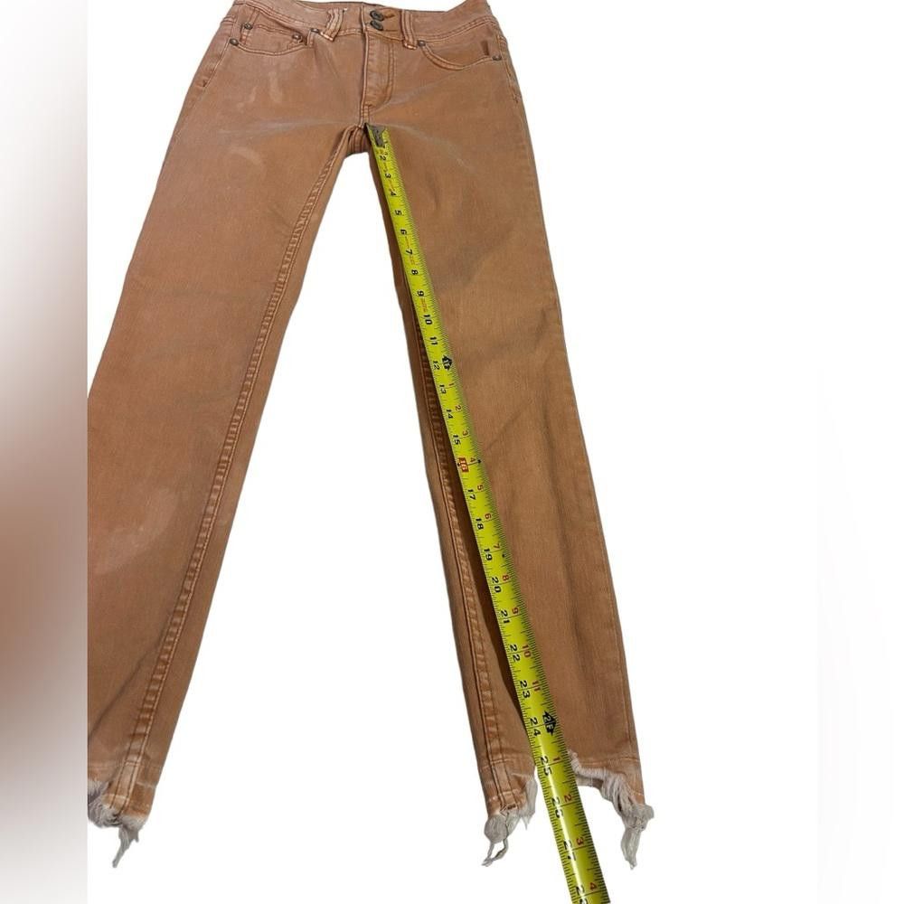 Free People Free People l Wild Child Tan Skinny Jeans 25 Size 25" / US 0 / IT 36 - 5 Thumbnail