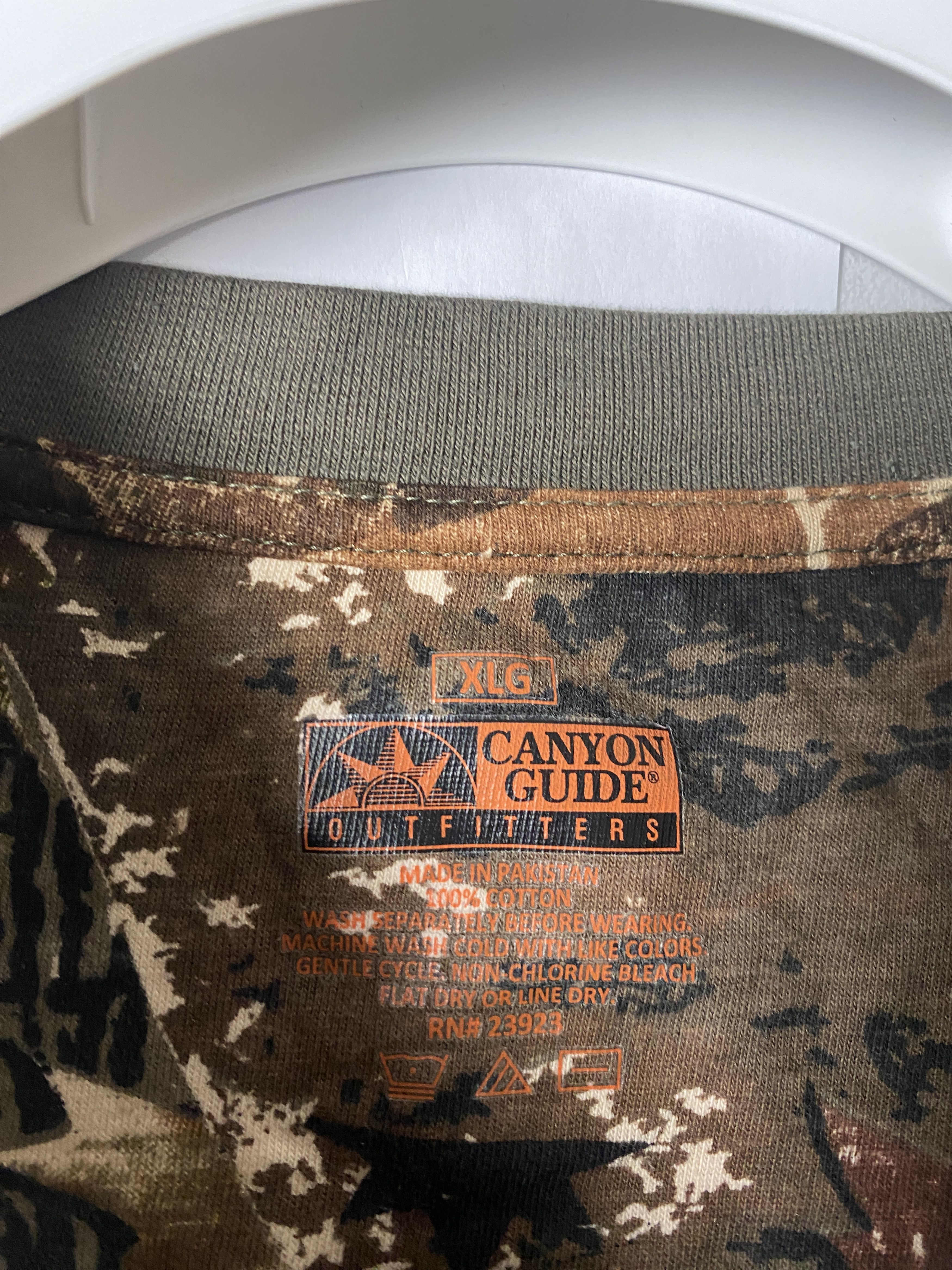 Vintage Vintage camo forrest print tank top t-shirt tee Size US XL / EU 56 / 4 - 3 Thumbnail