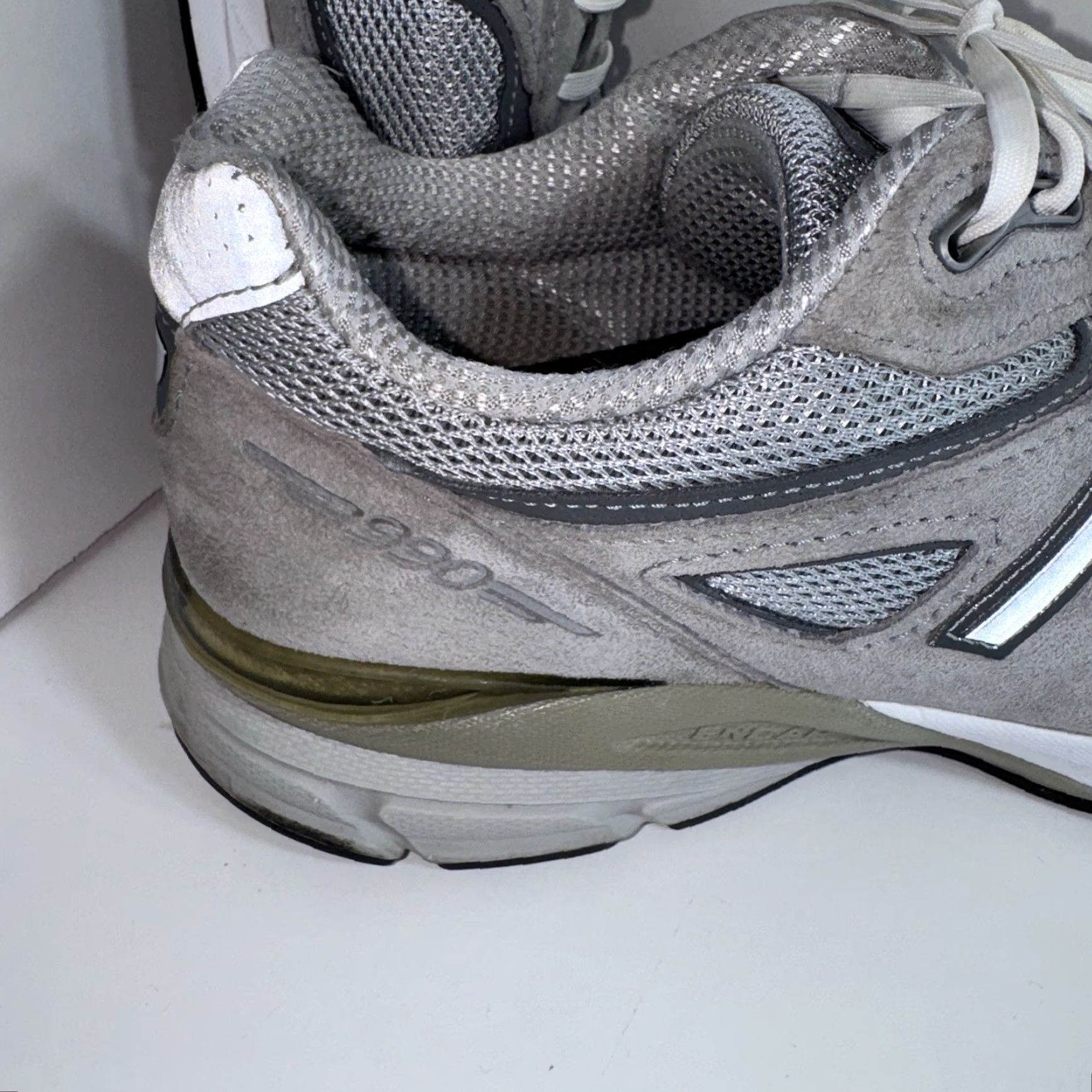 New Balance New Balance Sneaker Women’s 990v4 Made in USA Grey Silver Size 9.5 2E Size US 7.5 / IT 37.5 - 2 Thumbnail