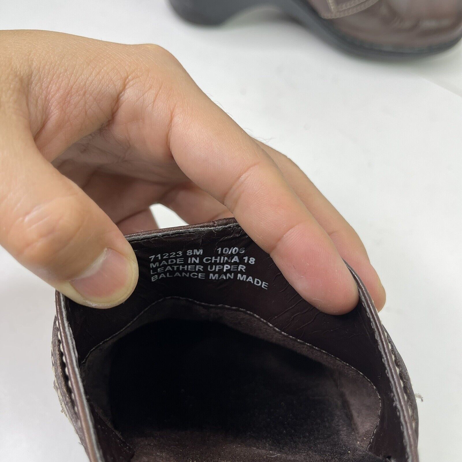 Clarks Clarks Women Clogs Brown Comfort Shoes Sz 8 M Heel Leather Size US 8 / IT 38 - 6 Thumbnail