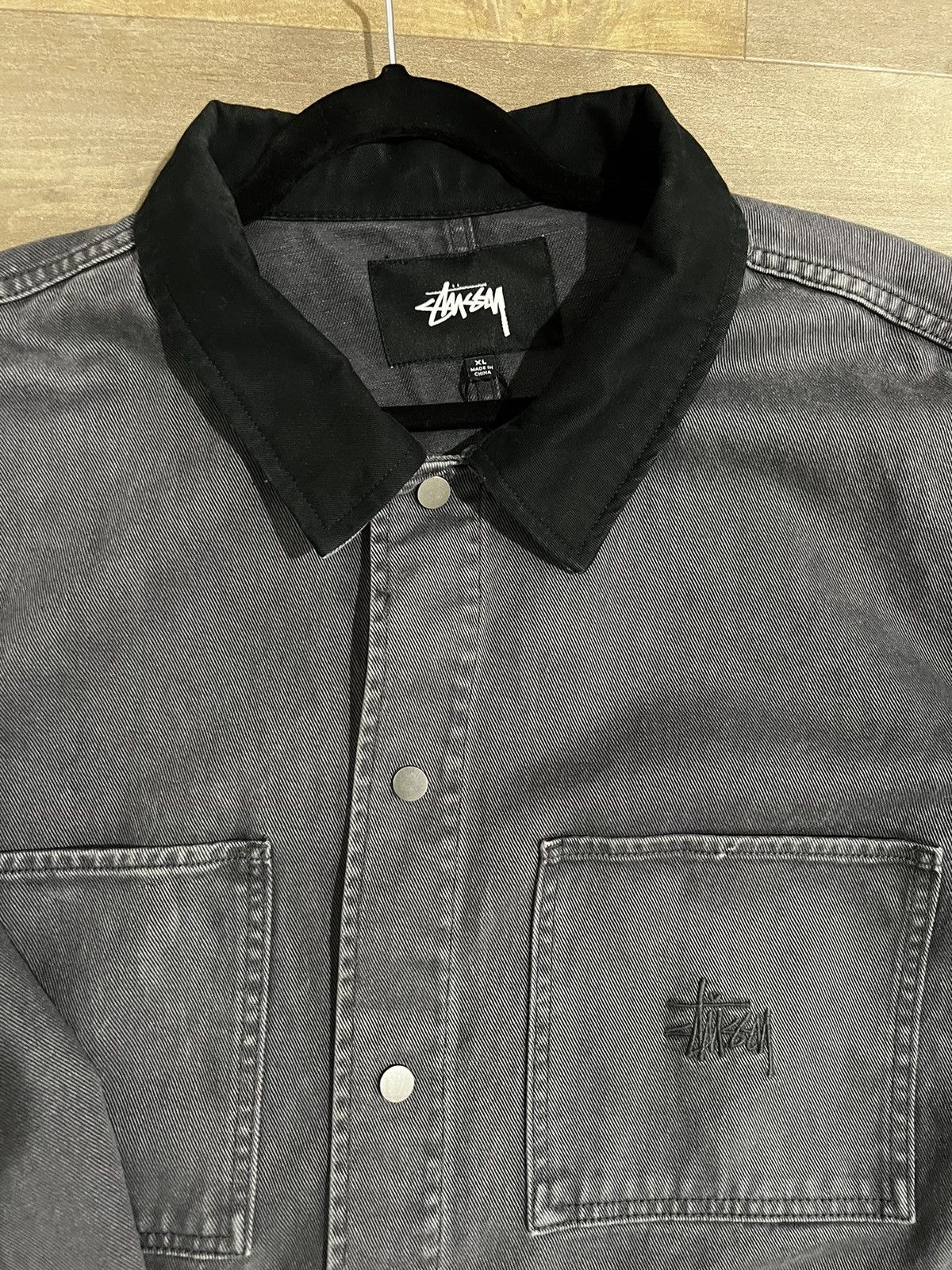 Stussy Stussy heavy washed work jacket Size US XL / EU 56 / 4 - 4 Thumbnail