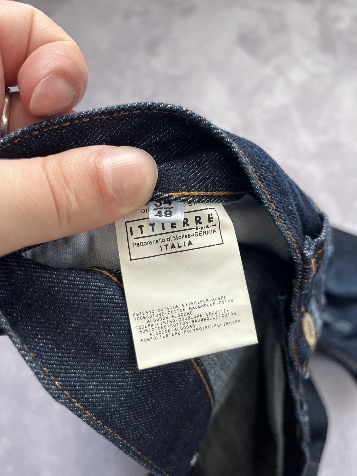 Versace Jeans Couture VINTAGE VERSACE JEANS COUTURE BAGGY PANTALONE VEST. DENIM Size US 34 / EU 50 - 18 Thumbnail