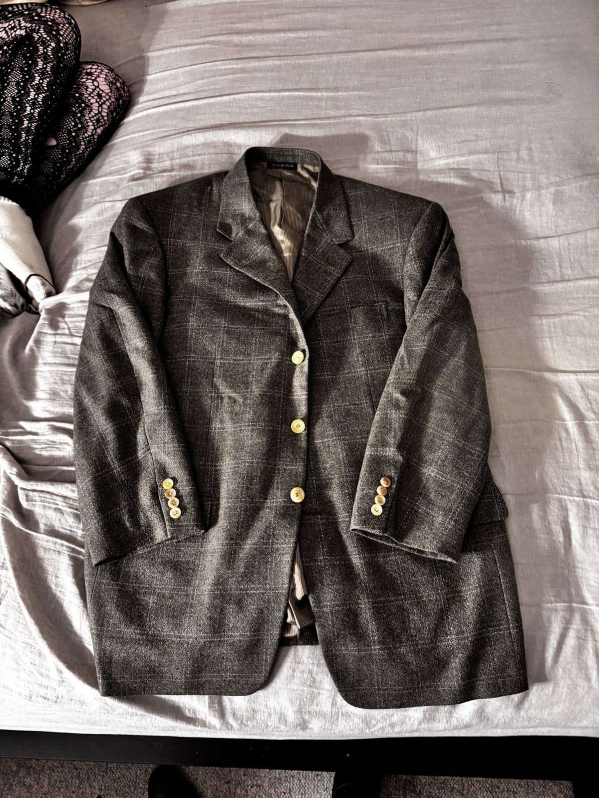 Pal Zileri Pal Zileri Wool-Cashmere Blazer - 54R (US 44R) Size 44R - 1 Thumbnail
