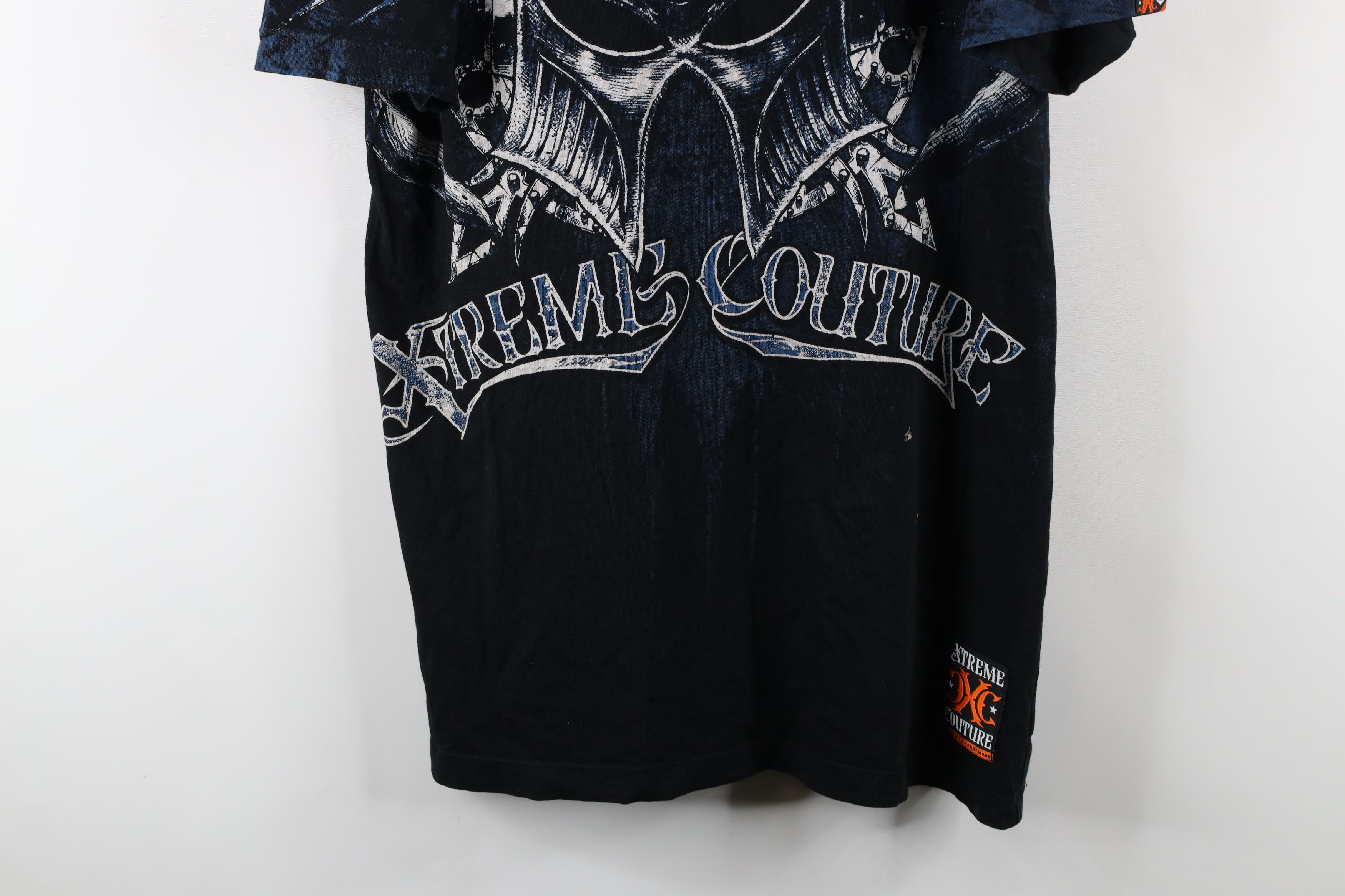 Vintage Vintage Y2K Streetwear Wing Tribal Acid Wash UFC MMA T-Shirt Size US L / EU 52-54 / 3 - 3 Thumbnail