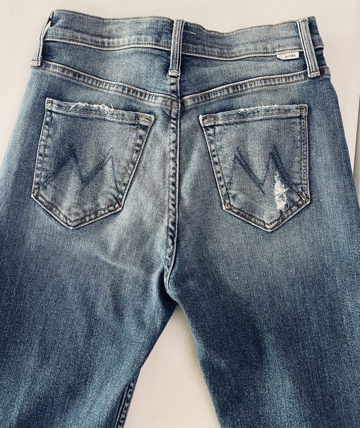 MOTHER Mother Denim The Cheeky Love Gun Relax Fit Jeans 24 EUC Size 24" / US 00 / IT 34 - 8 Thumbnail