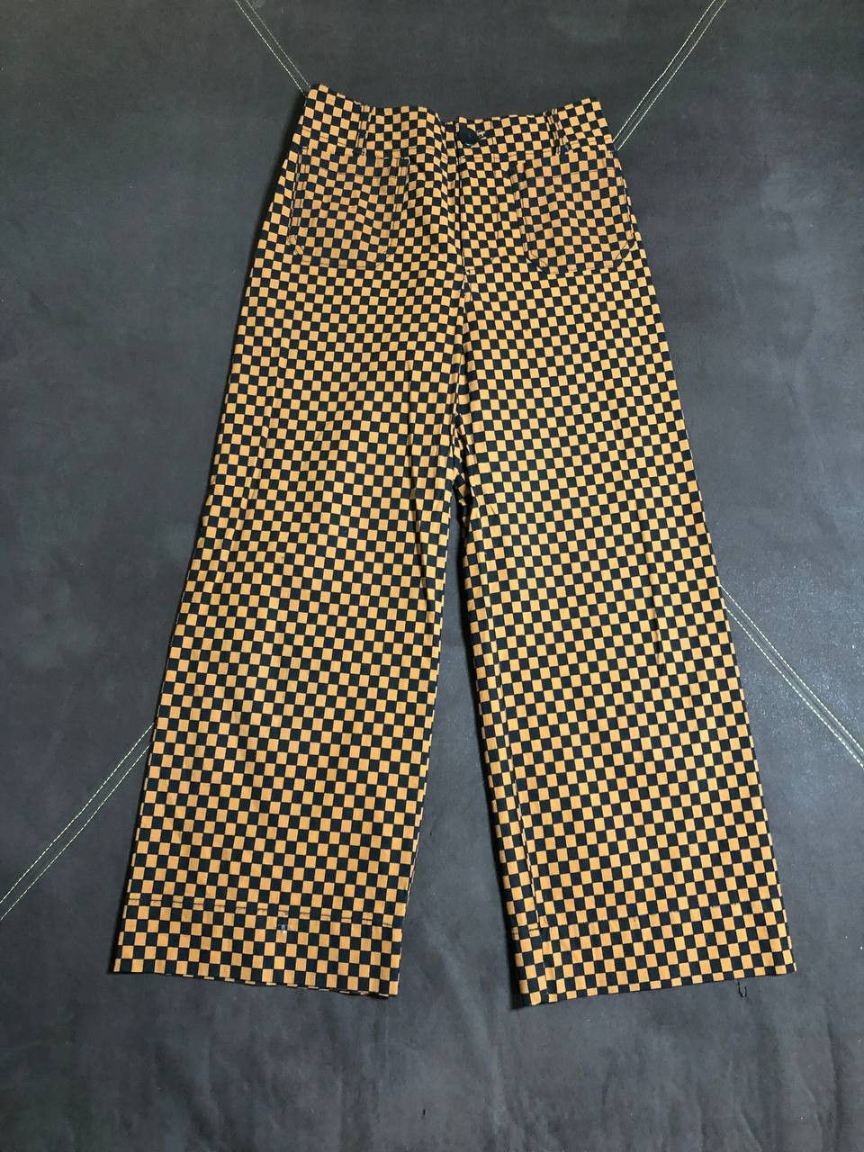 Vintage Maeve by Anthropologie Checkered Casual Pants Size 26" / US 2 / IT 38 - 1 Thumbnail
