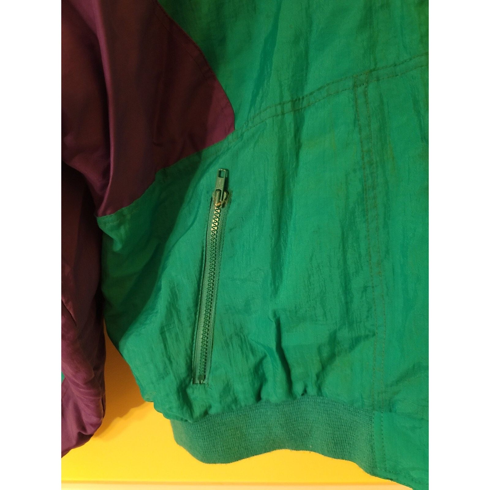 Vintage Vtg RANGER BOATS jacket turquoise purple Sz L Dunbrooke Size US L / EU 52-54 / 3 - 3 Thumbnail
