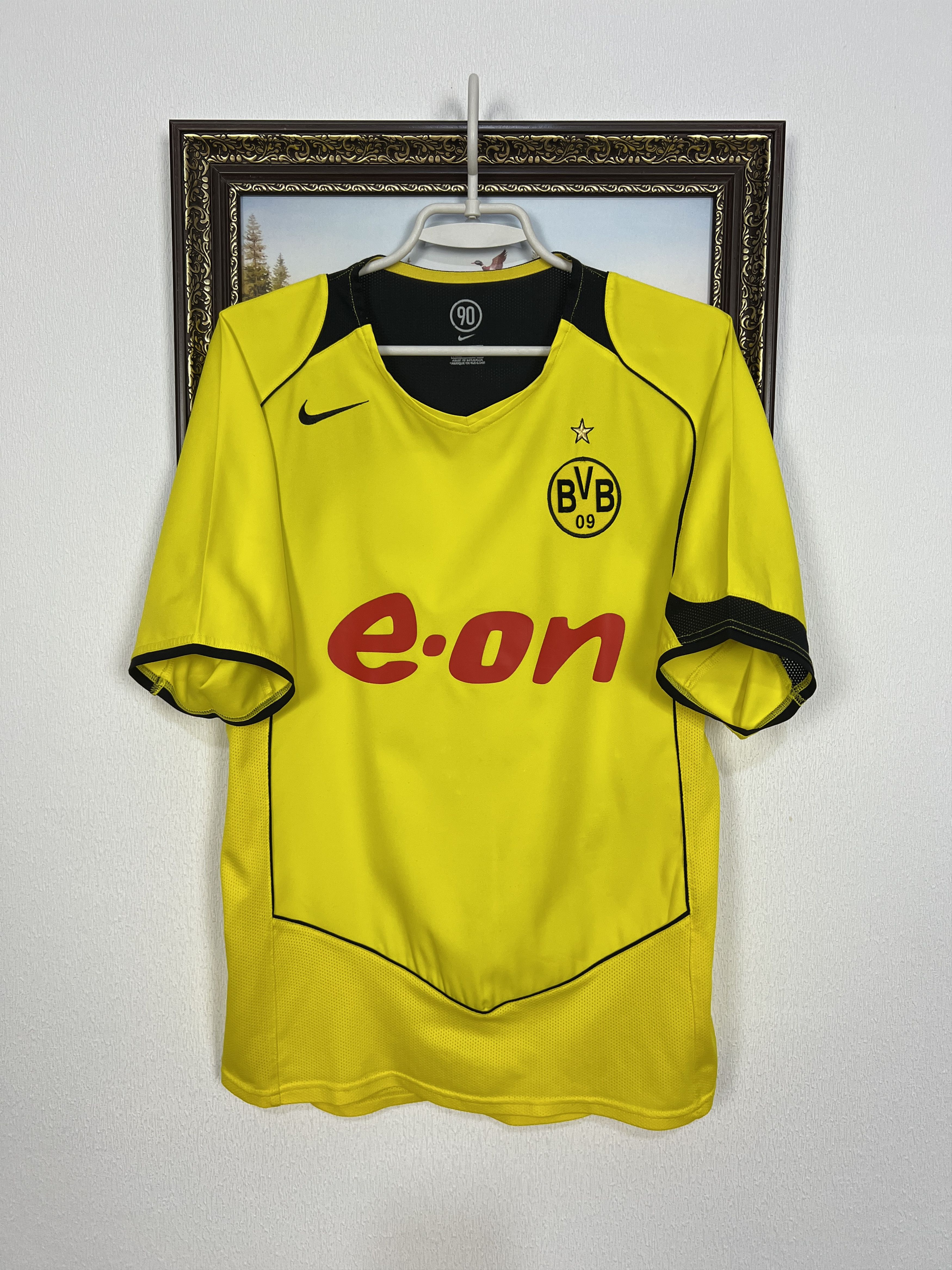 Nike Borussia Dortmund football shirt Soccer Nike Jersey Trikot Size US S / EU 44-46 / 1 - 1 Thumbnail
