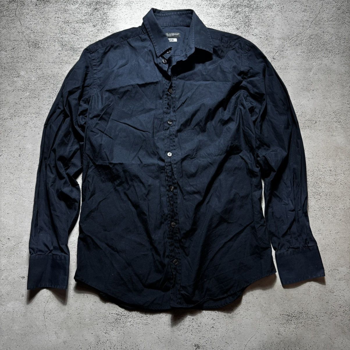 Dolce & Gabbana × Vintage vintage 90s basic shirt dolce gabbana Size US M / EU 48-50 / 2 - 1 Thumbnail