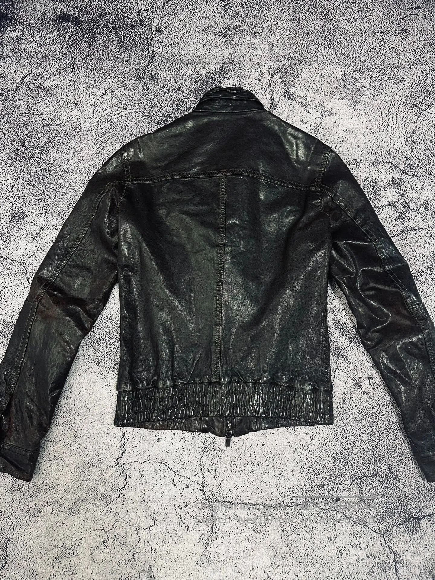 Isamu Katayama Backlash Black Pioneer Lambskin Leather Jacket. Size US M / EU 48-50 / 2 - 5 Thumbnail