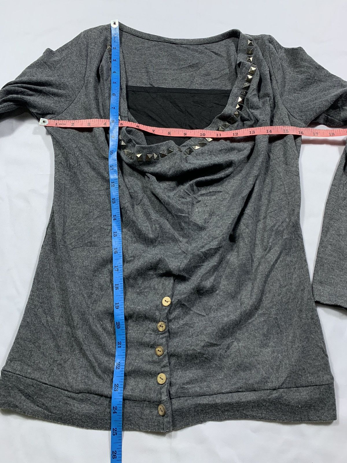 If Six Was Nine Undefined studed gothic double layer longsleeve tshirt Size US S / EU 44-46 / 1 - 5 Thumbnail