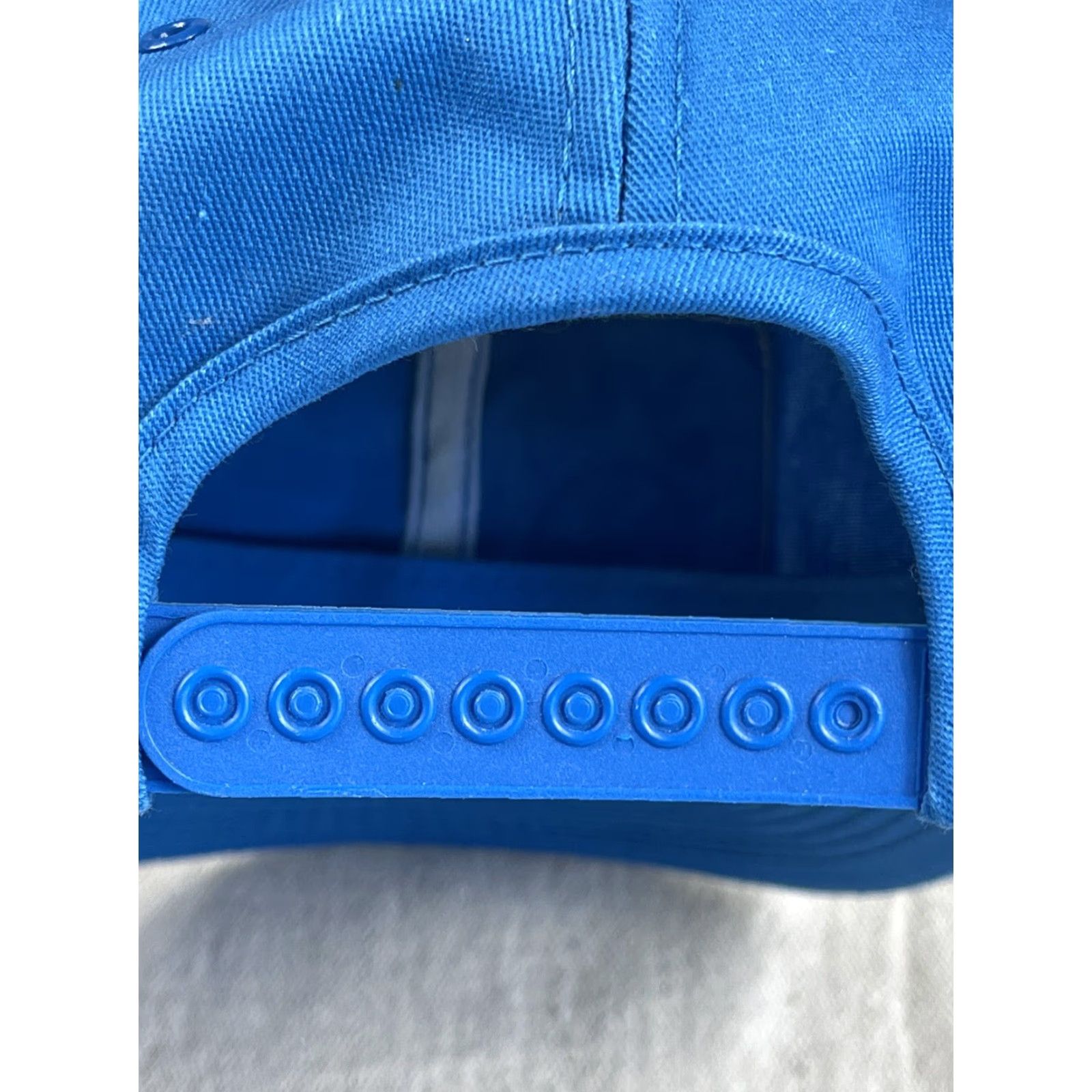 Vintage VINTAGE K-Products Trucker Hat Men Adjustable Light Blue USA Farm Patch Size ONE SIZE - 3 Thumbnail