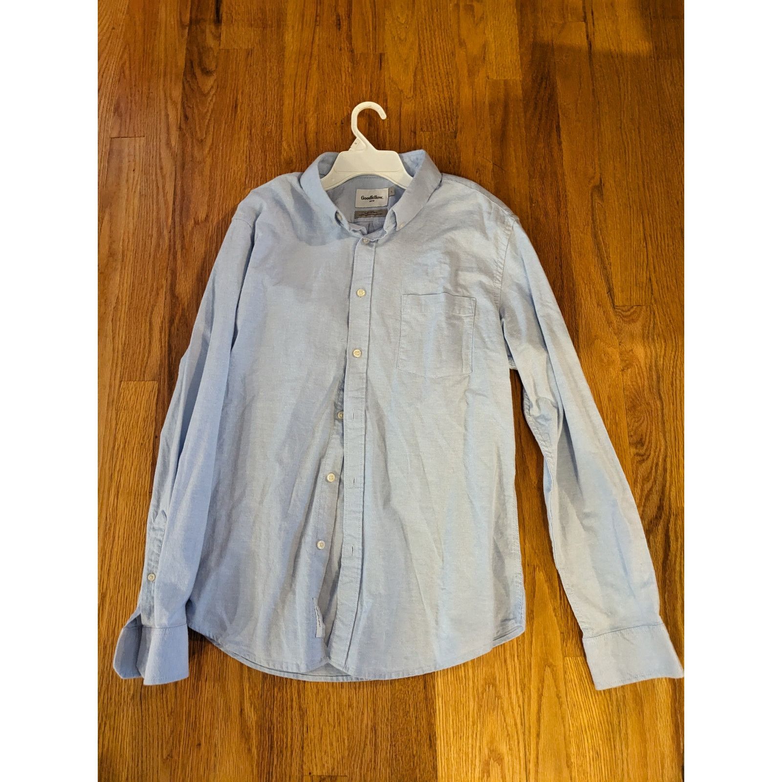 Good American Goodfellow Button Down Dress Shirt Size US L / EU 52-54 / 3 - 1 Thumbnail