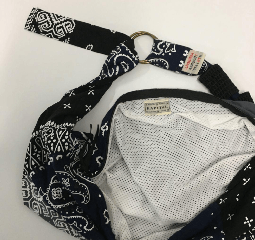 Kapital BEACH Snufkin BAG Bandana Shoulder Bag Size ONE SIZE - 4 Thumbnail