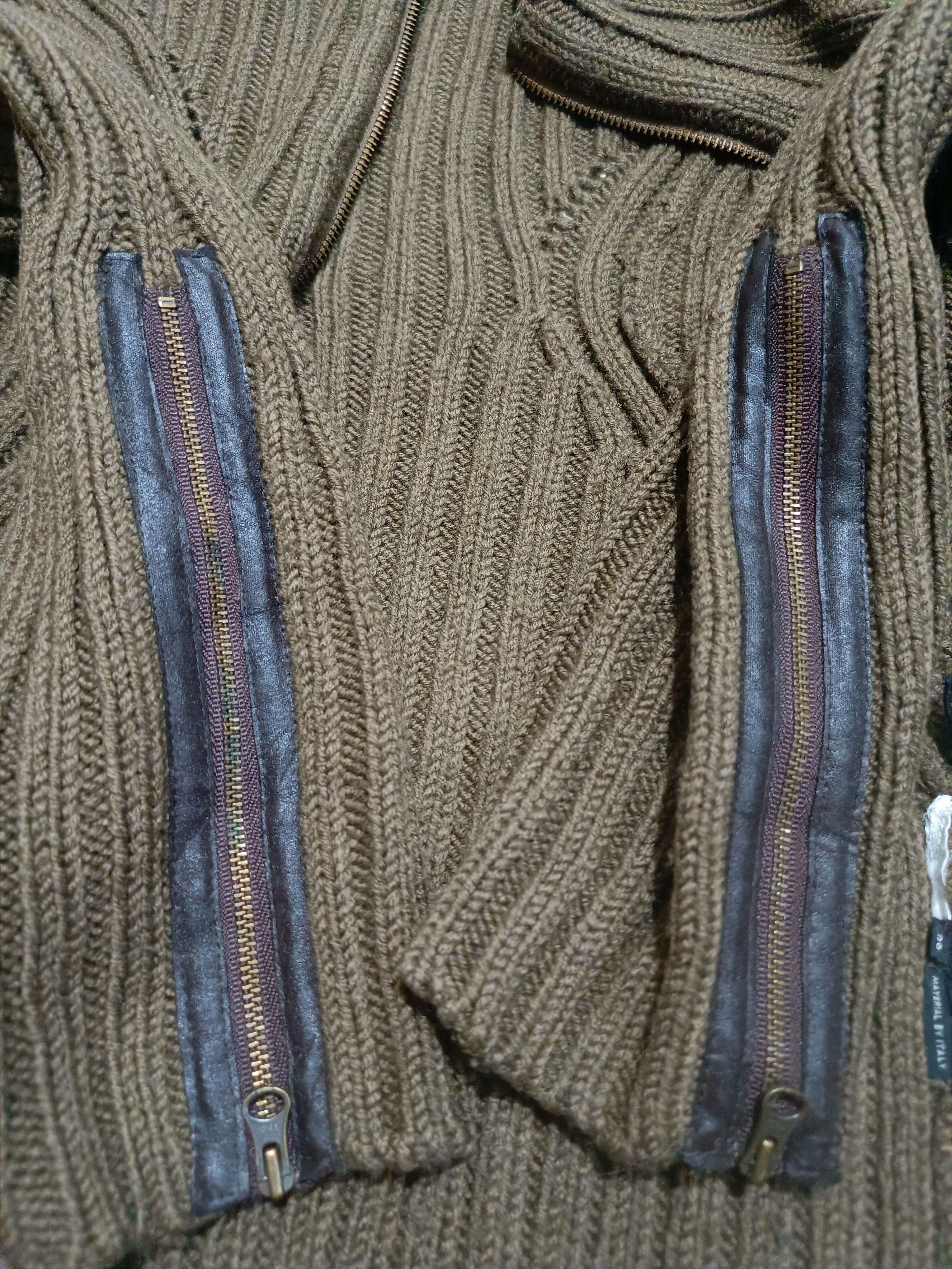 Seditionaries Bondage Mohair Knit Sweater Zip Up Size US M / EU 48-50 / 2 - 6 Thumbnail