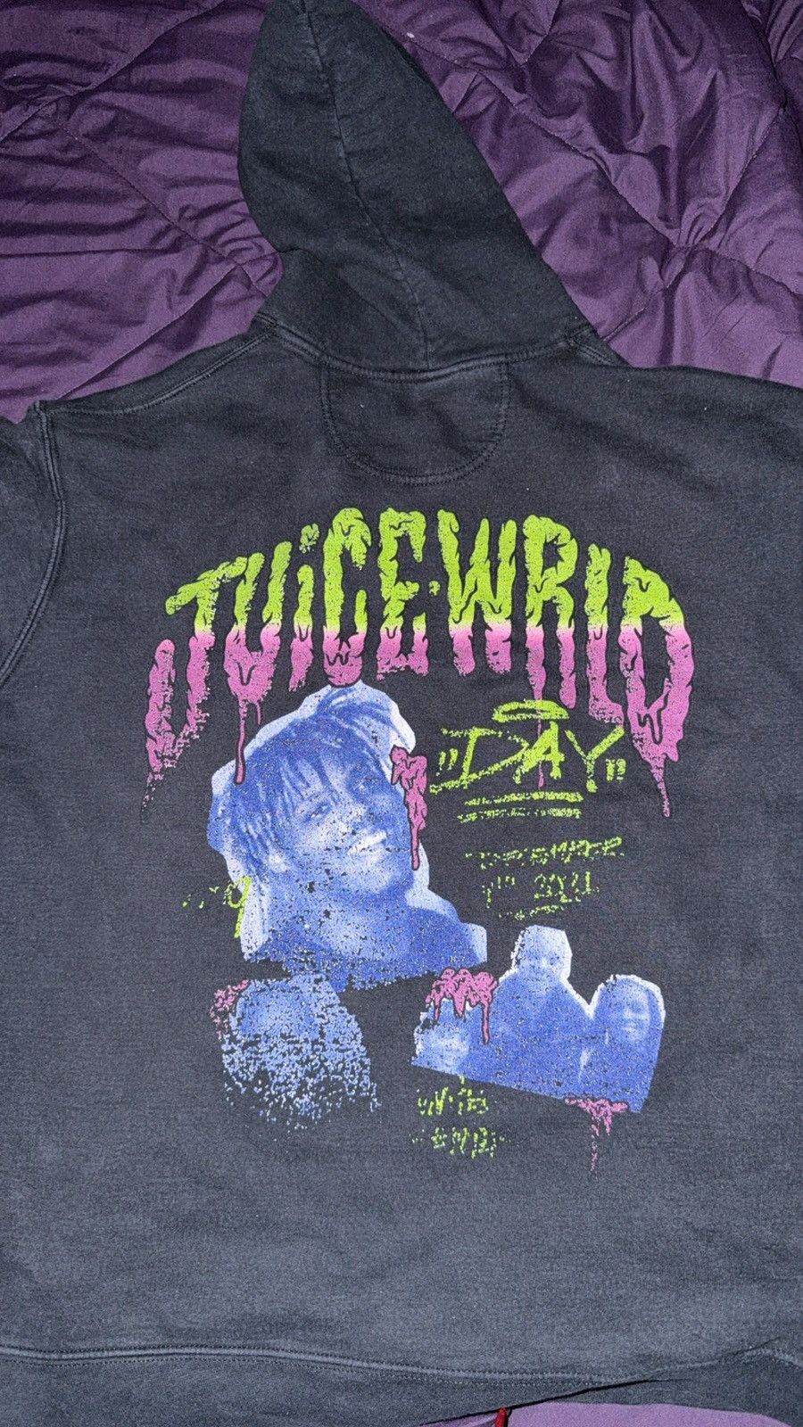 999 Club Juice WRLD Day slime hoodie Size US XL / EU 56 / 4 - 1 Thumbnail
