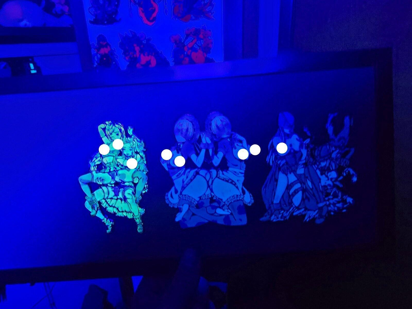 Independent Truck Co. dapingoat lewd enamel pin 3 pack GLOW IN THE DARK Size ONE SIZE - 5 Thumbnail