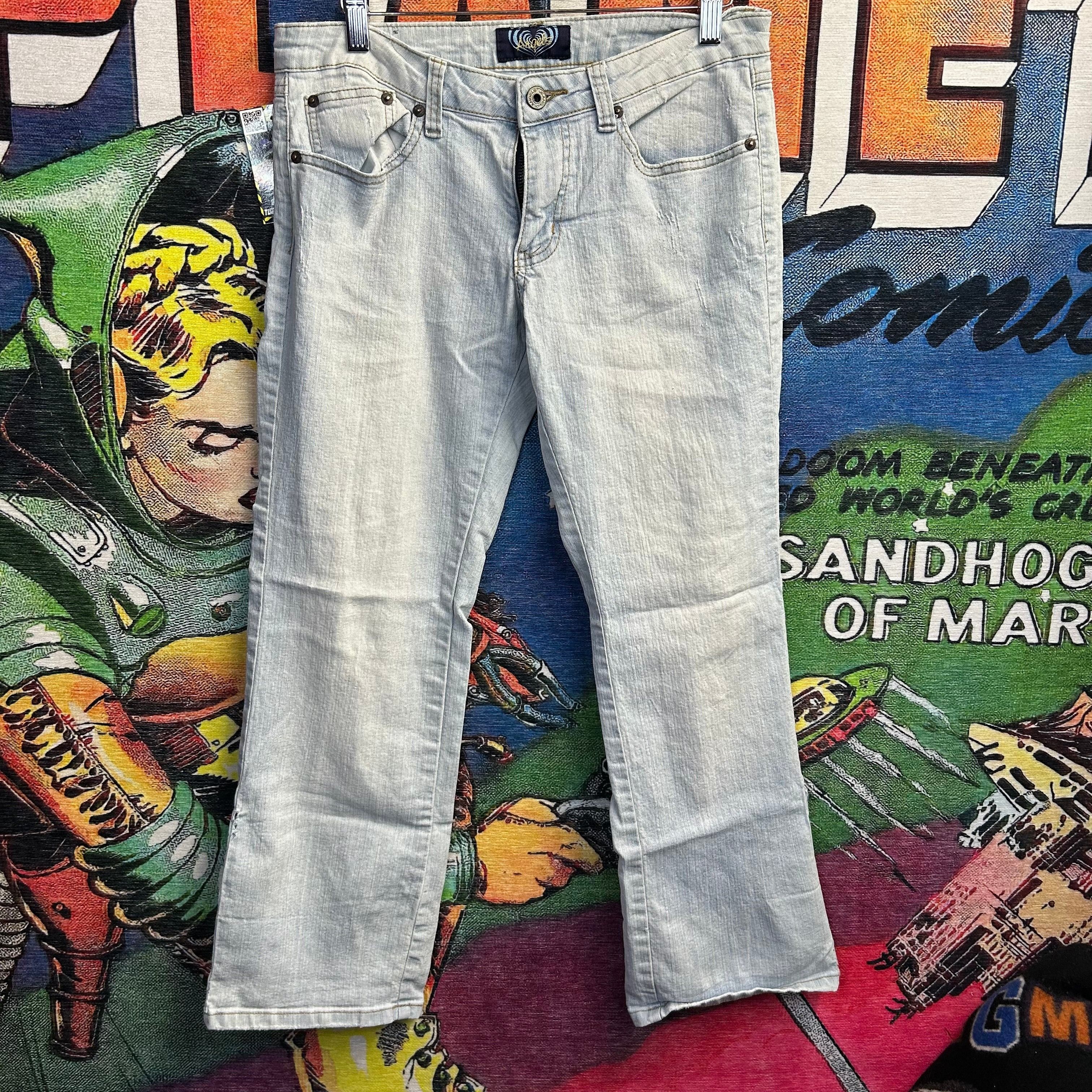 Y2K Women’s Angel Jeans Size 29”