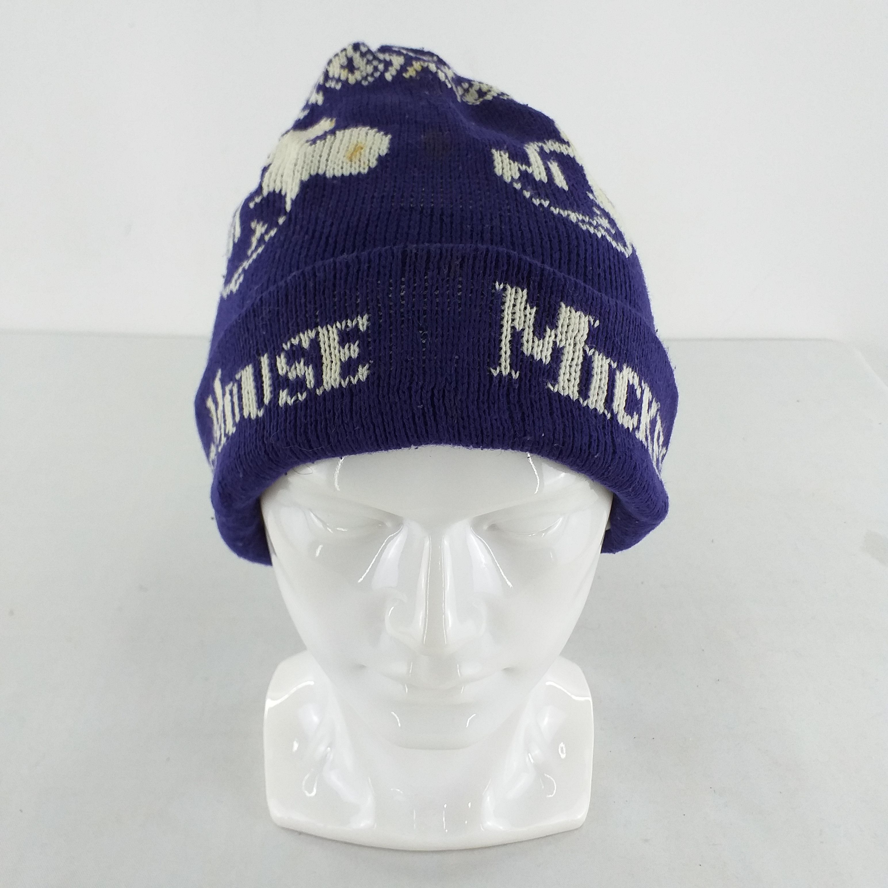 Japanese Brand Mickey Mouse Character Snow Cap Hat Beanie -BN478 Size ONE SIZE - 1 Thumbnail