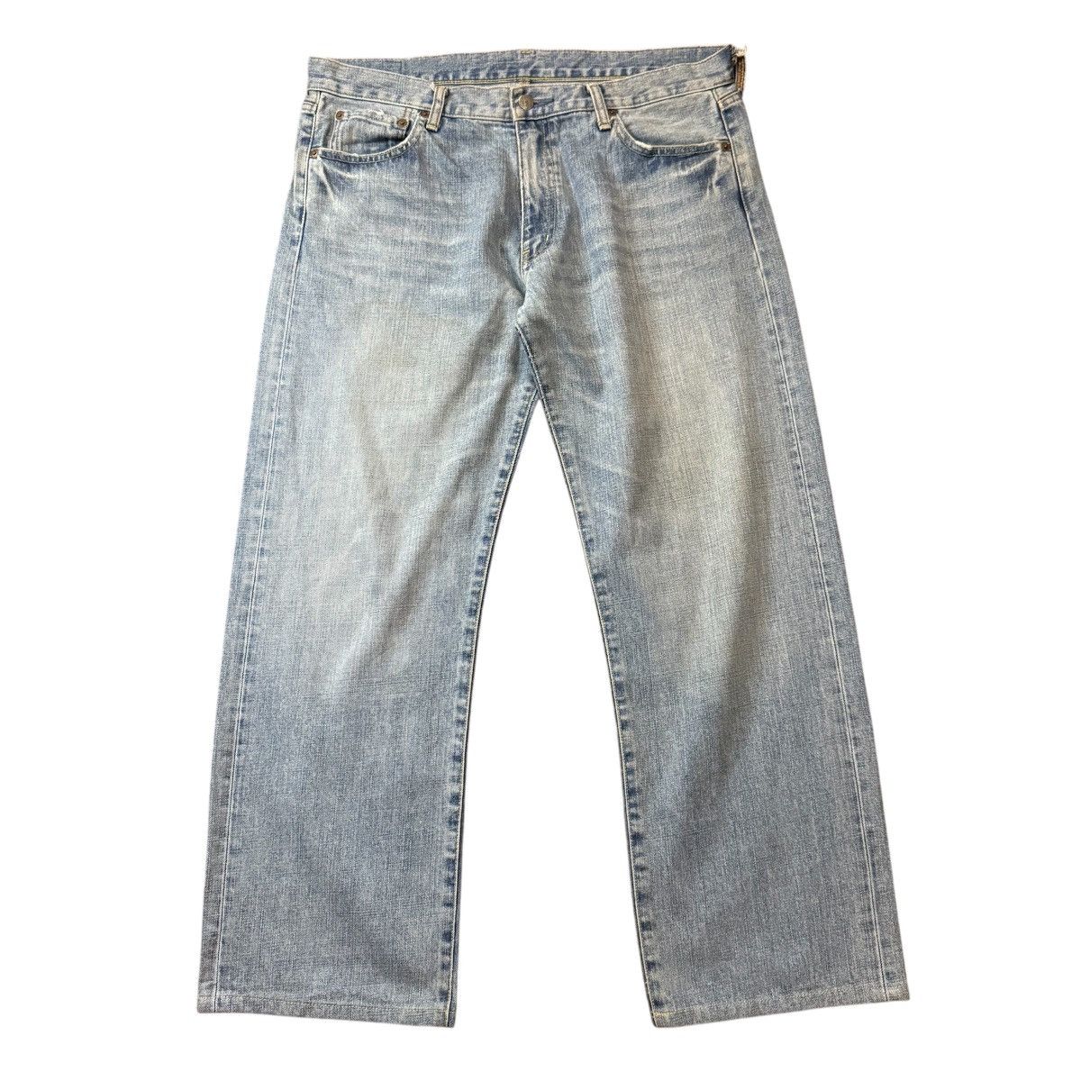 🇯🇵 90s S003 Uniqlo x Lemaire Blue Washed Baggy Jeans