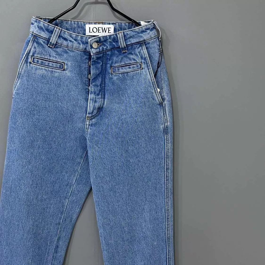 Loewe LOEWE cuffed jeans 32 Size 24" / US 00 / IT 34 - 2 Thumbnail