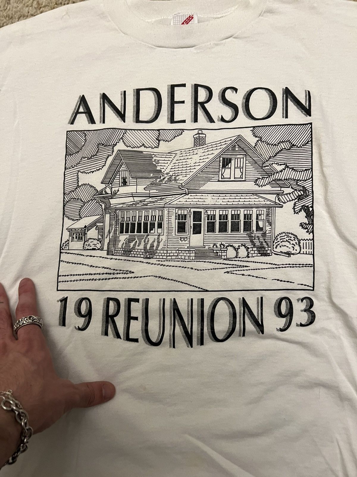 Vintage Vintage 1993 Single Stitch Andersons Family Reunion Size US XL / EU 56 / 4 - 2 Thumbnail