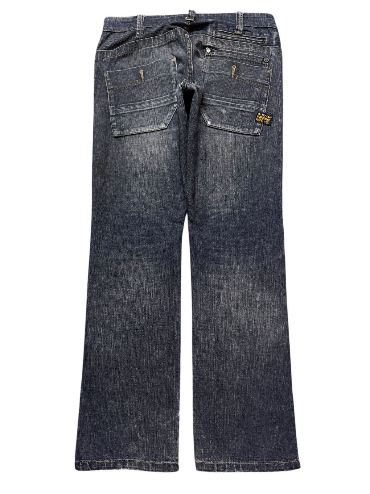 G-Star Vintage 90s G-Star Faded Wash Avant Garde Tactical Straight Size US 31 - 2 Thumbnail