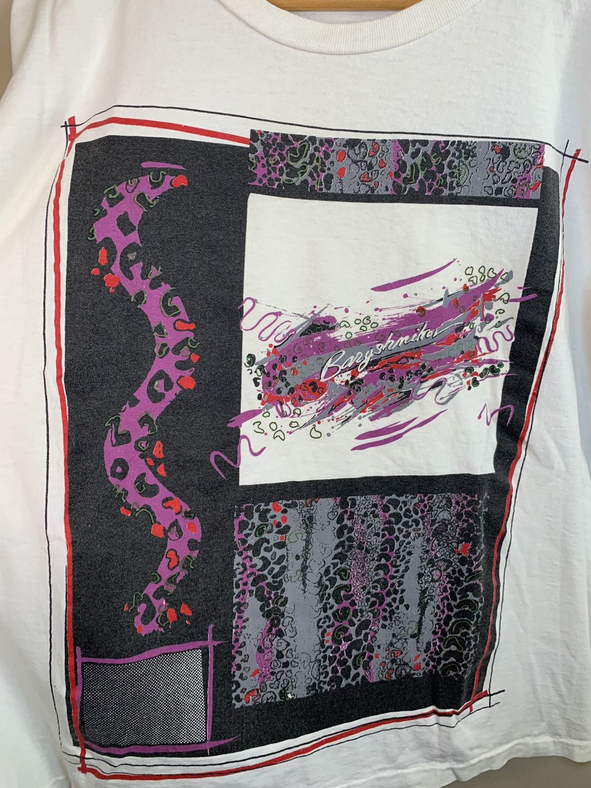 Vintage *RARE* Vintage Baryshnikov Art Single Stitch USA-Made Shirt Size US XL / EU 56 / 4 - 2 Thumbnail