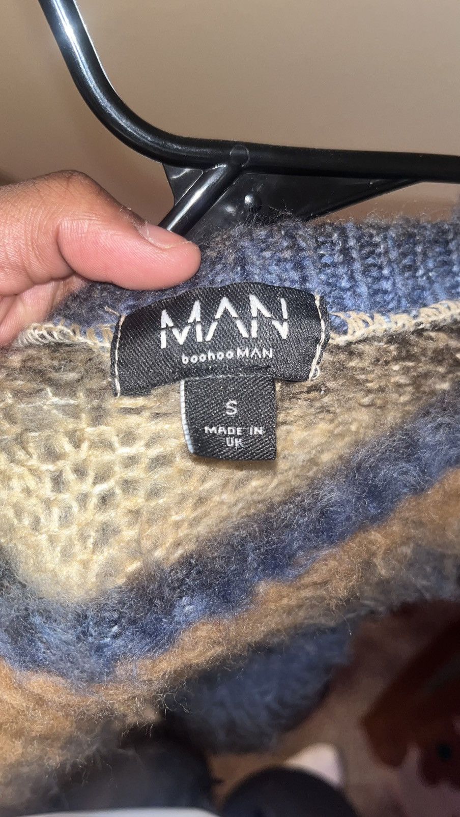 Boohoo Brown Mohair Sweater Size US S / EU 44-46 / 1 - 2 Thumbnail