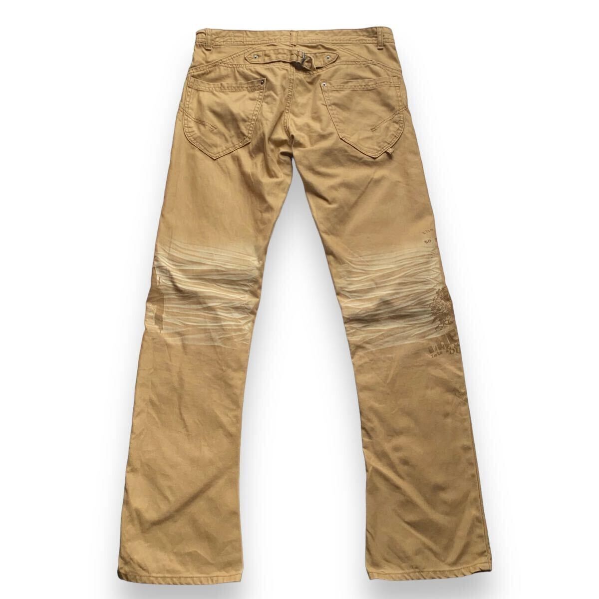Japanese Brand 00s semantic Archive flare pants Size US 33 - 2 Thumbnail