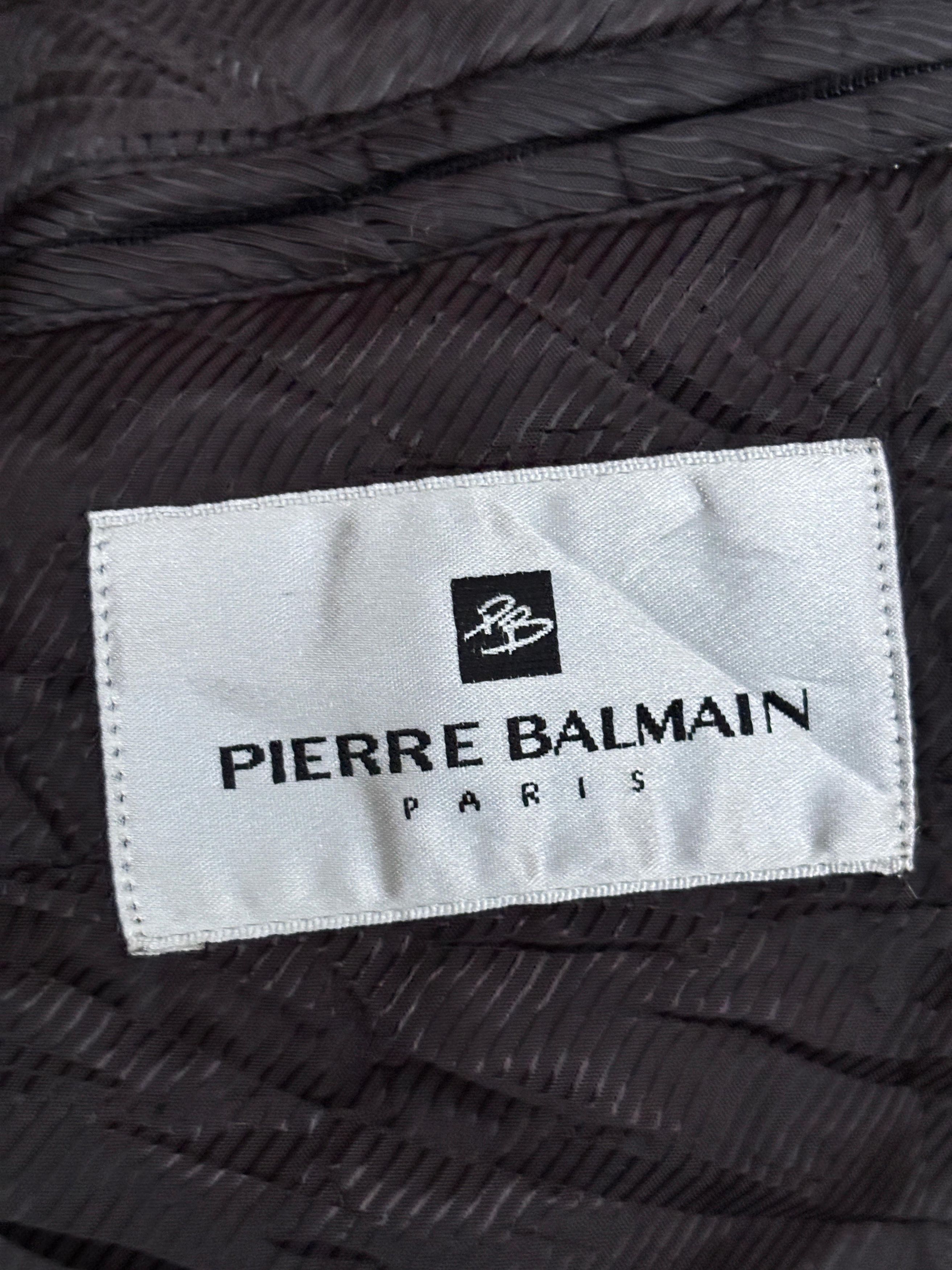 Balmain × Pierre Balmain Vintage Coat Jacket Pierre Balmain Size US M / EU 48-50 / 2 - 7 Thumbnail