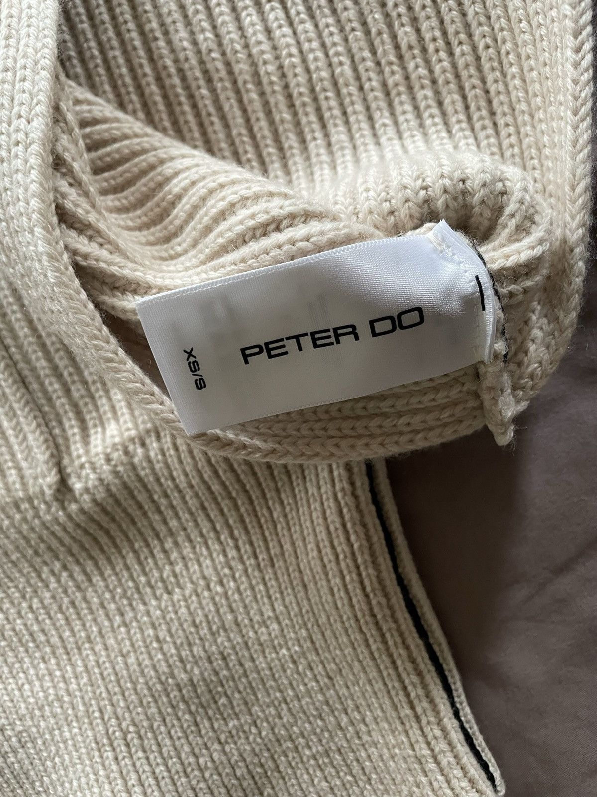 Peter Do PETER DO KNIT CAPE TUNIC - size XS/S Size S / US 4 / IT 40 - 9 Thumbnail