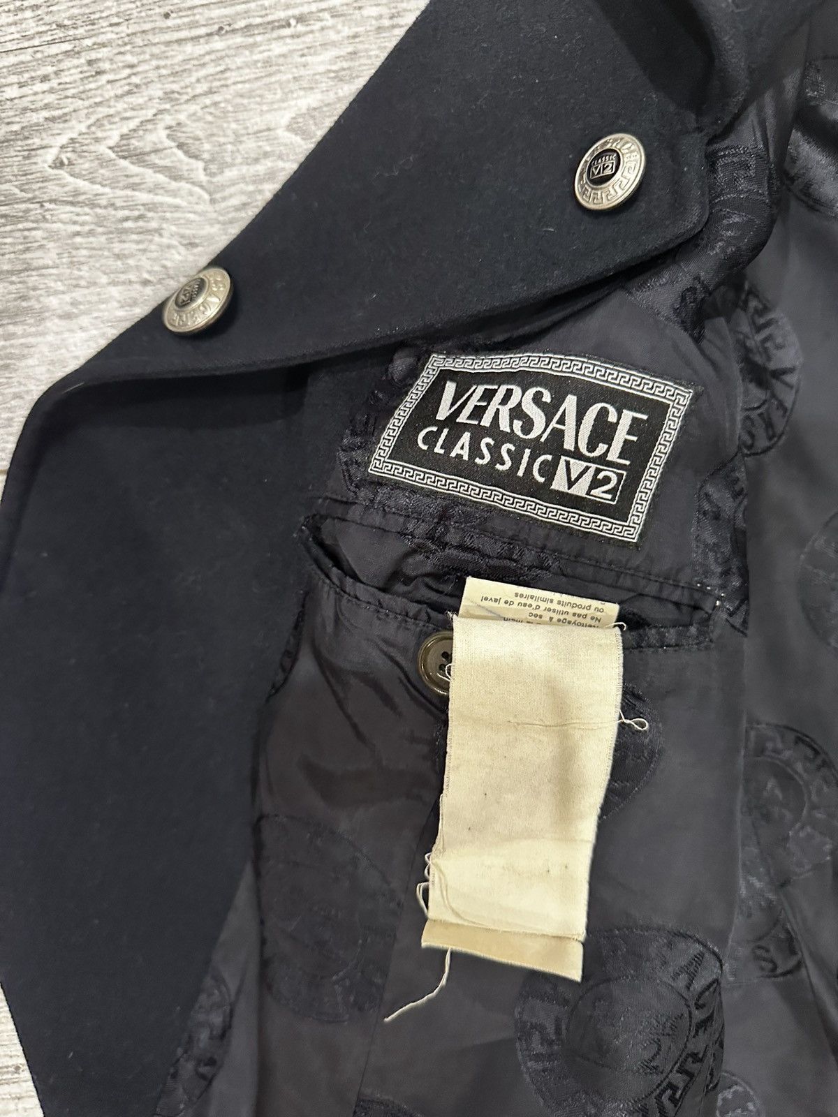 Versace Versace V2 wool blazer Size US XL / EU 56 / 4 - 11 Thumbnail