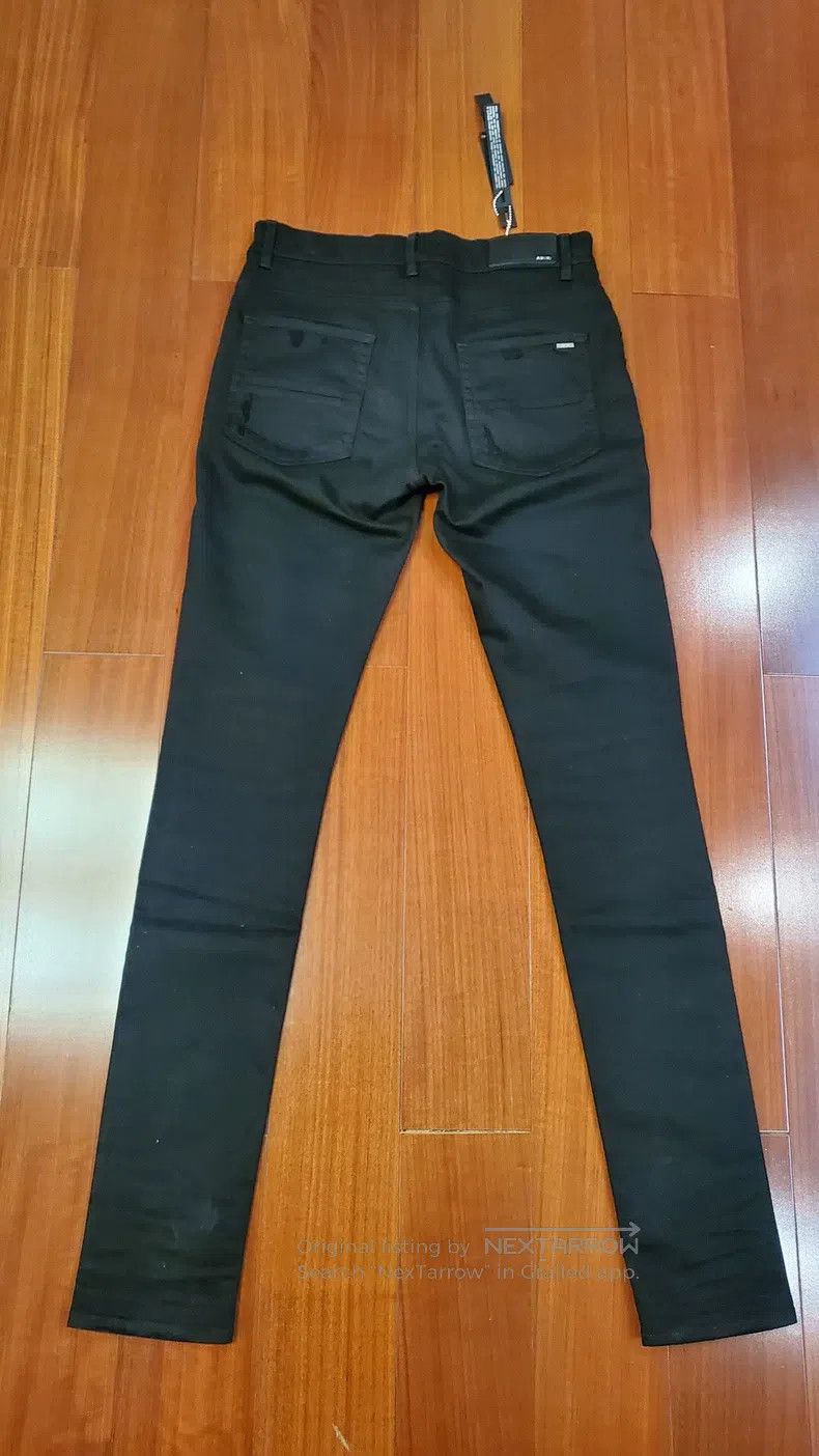Amiri Amiri Classic Seasonal Note-Shaped Glitter Black Jeans Siz Size US 31 - 2 Thumbnail