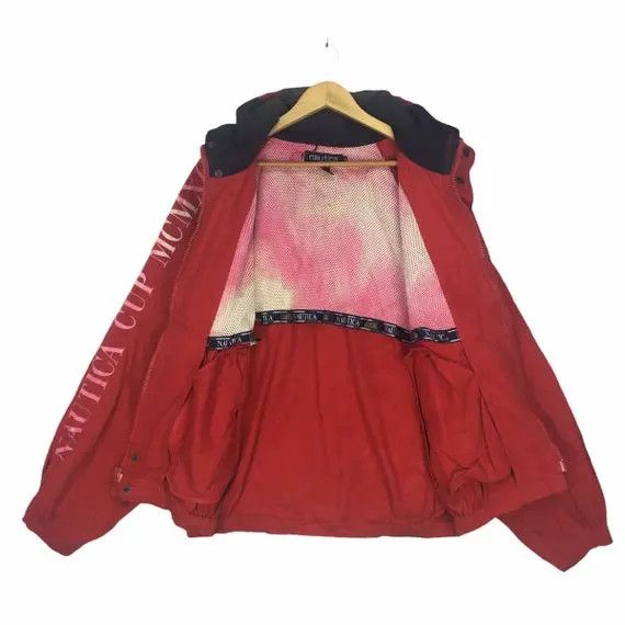 Nautica Vtg 1991 NAUTICA CUP COMPETITION Sailing Gear Jacket Coat Size US L / EU 52-54 / 3 - 5 Thumbnail