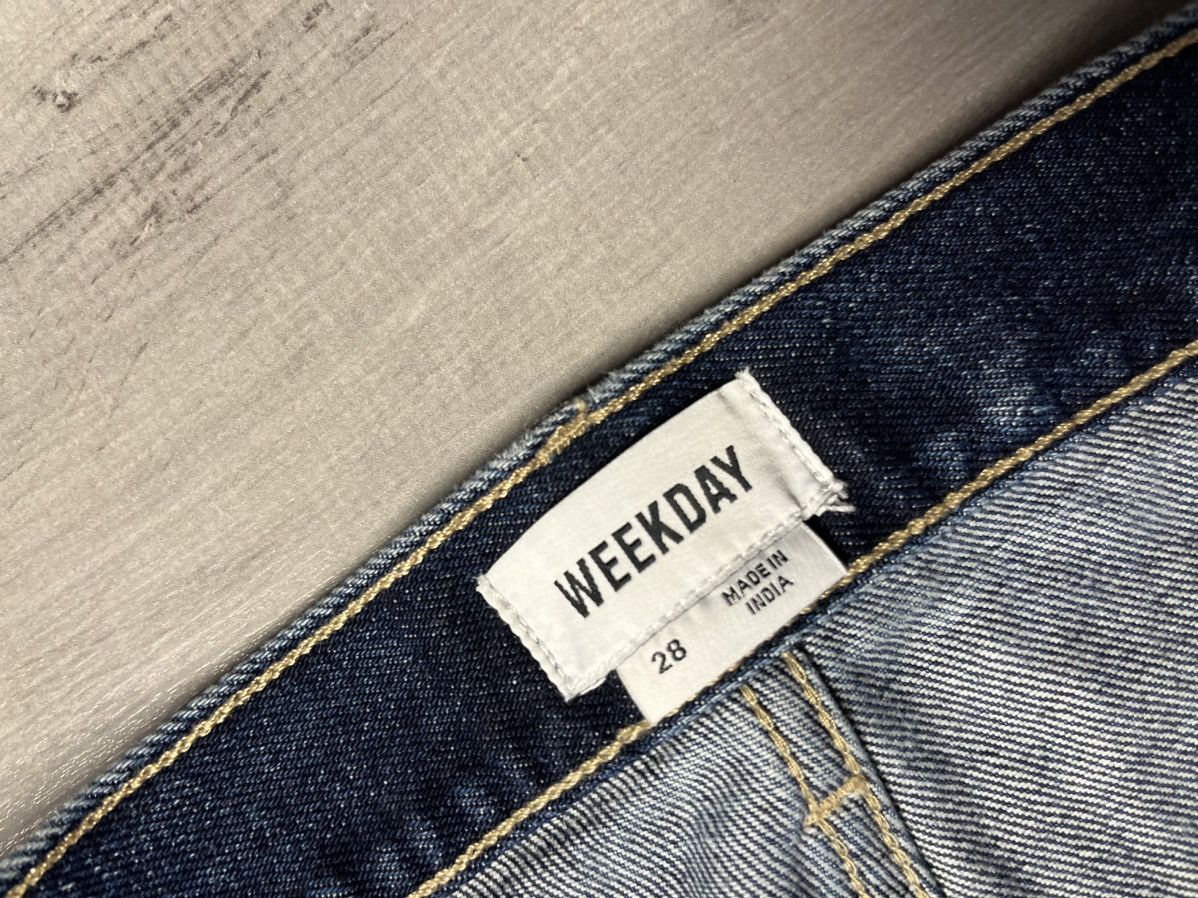 Japanese Brand Weekday space relaxed snake jeans size 28 Size US 28 / EU 44 - 4 Thumbnail