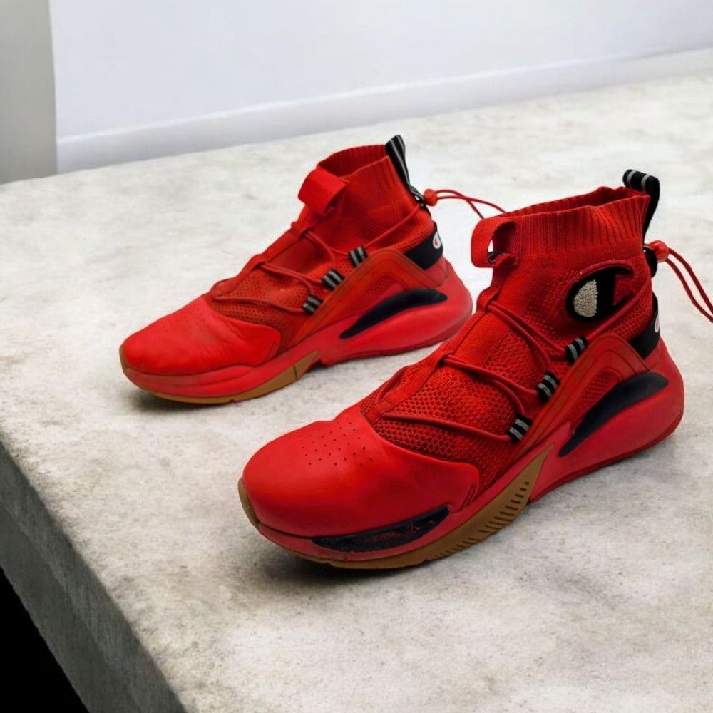 Champion Champion Men's XG Rally Plus sz 11 Red And Black Athletic S Size US 11 / EU 44 - 1 Thumbnail