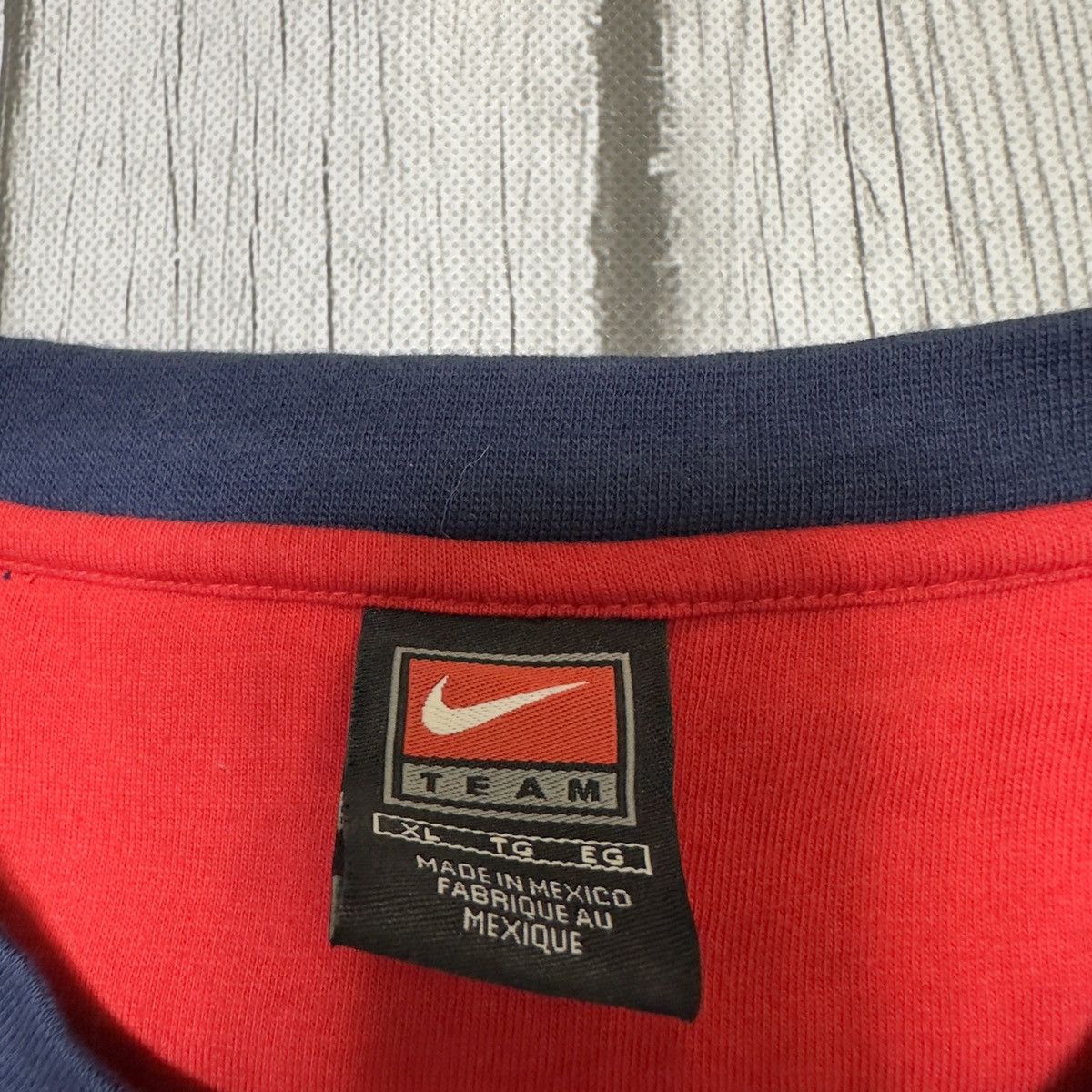 NBA × Nike × Vintage Vintage New Jersey Nets tee Size US XL / EU 56 / 4 - 4 Thumbnail