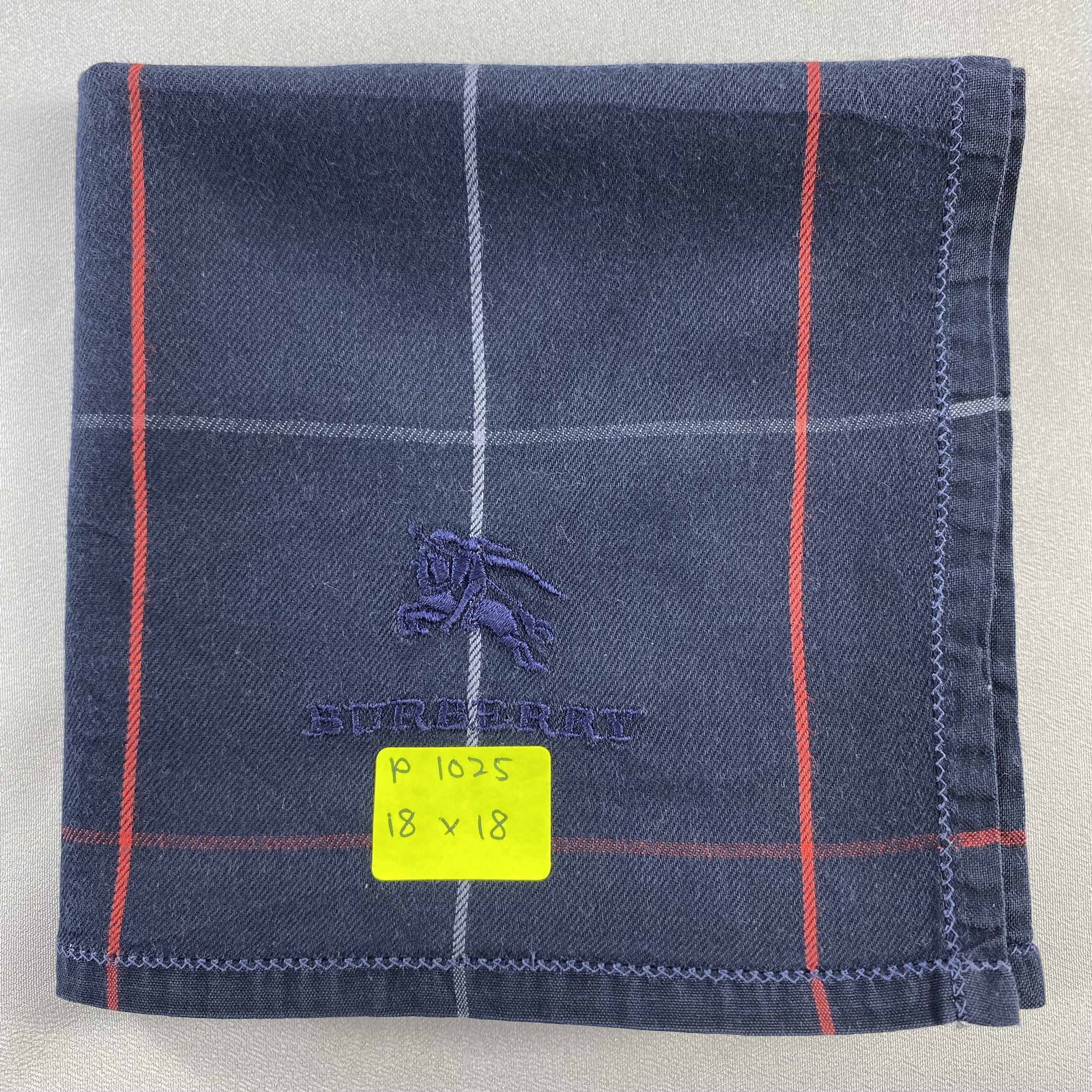 Burberry × Vintage Burberry Handkerchief / Neckerchief / Bandana-P1025 Size ONE SIZE - 5 Thumbnail
