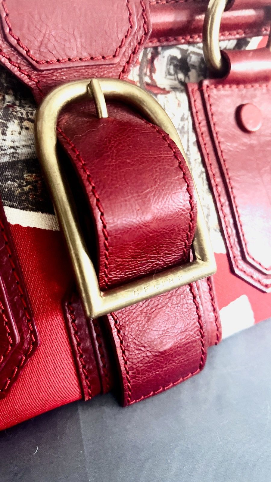 Celine CÉLINE Vintage Ella Frame Bag – Limited Edition Paris Size ONE SIZE - 3 Thumbnail