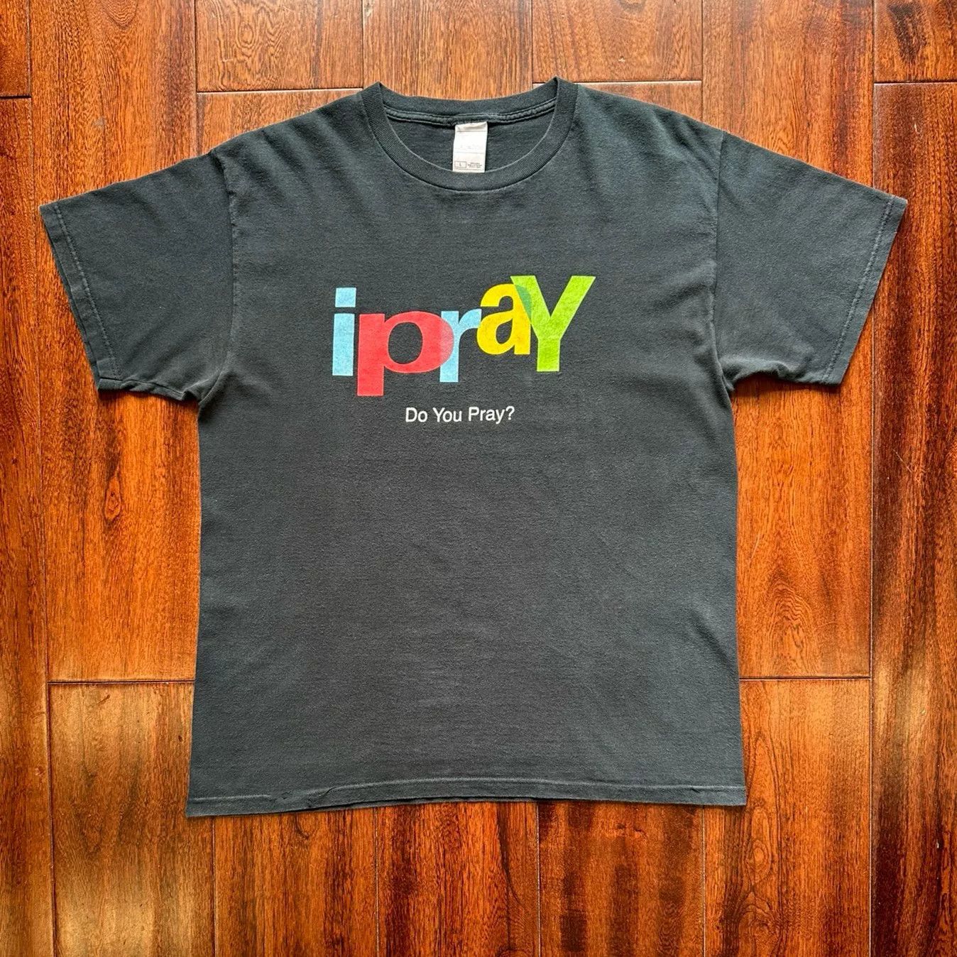 Vintage Vintage 00s Balenciaga Ipray Parody Tee Size US M / EU 48-50 / 2 - 1 Thumbnail