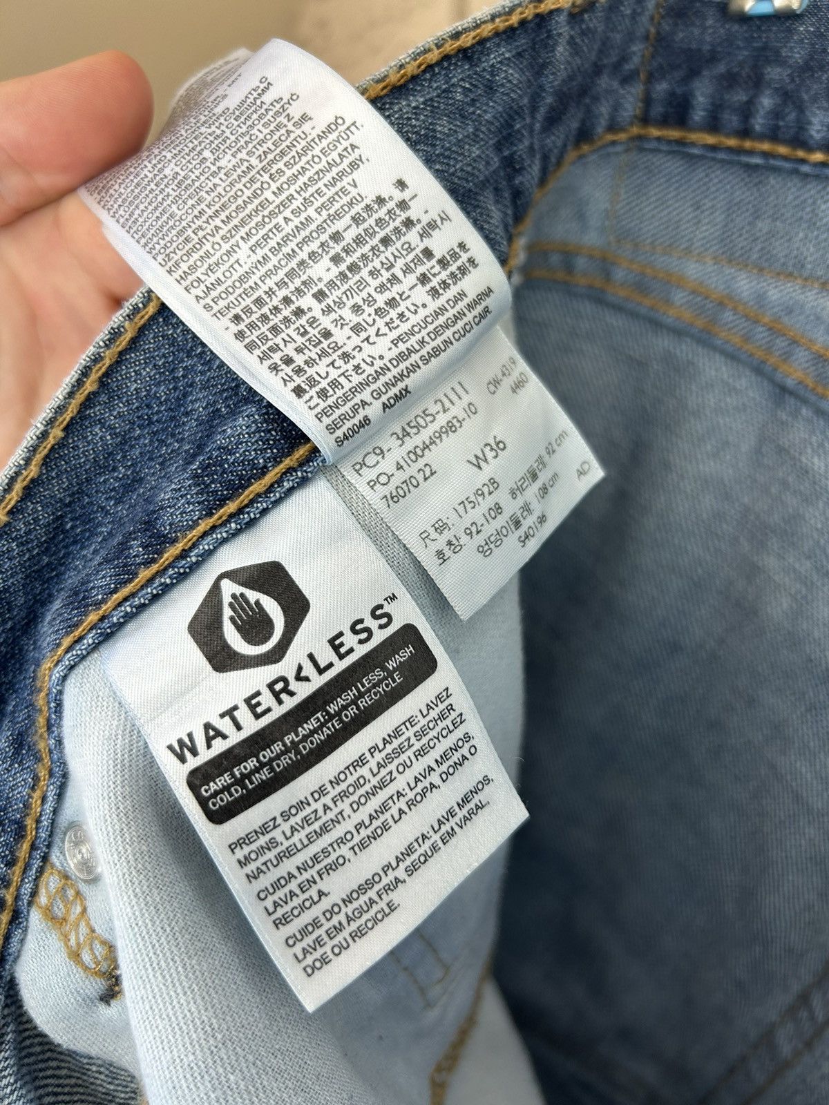 Levi's × Vintage Levis 505 Denim Shorts Size US 36 / EU 52 - 6 Thumbnail