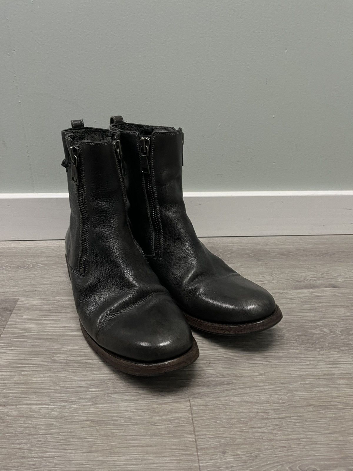 John Varvatos 🔥 Parisian double zip boot. 10 Size US 10 / EU 43 - 7 Thumbnail