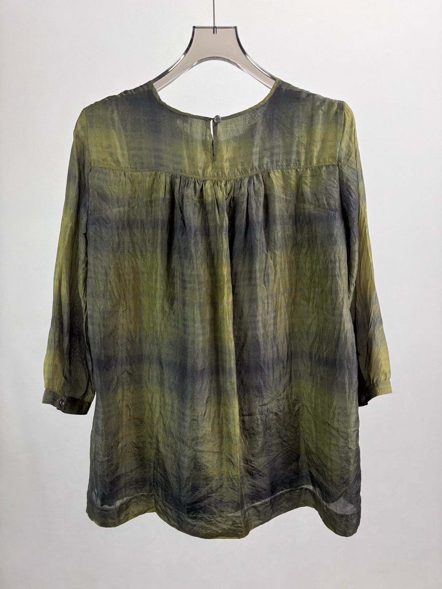 Burberry BURBERRY Silk Dress K1 Size S / US 4 / IT 40 - 2 Thumbnail